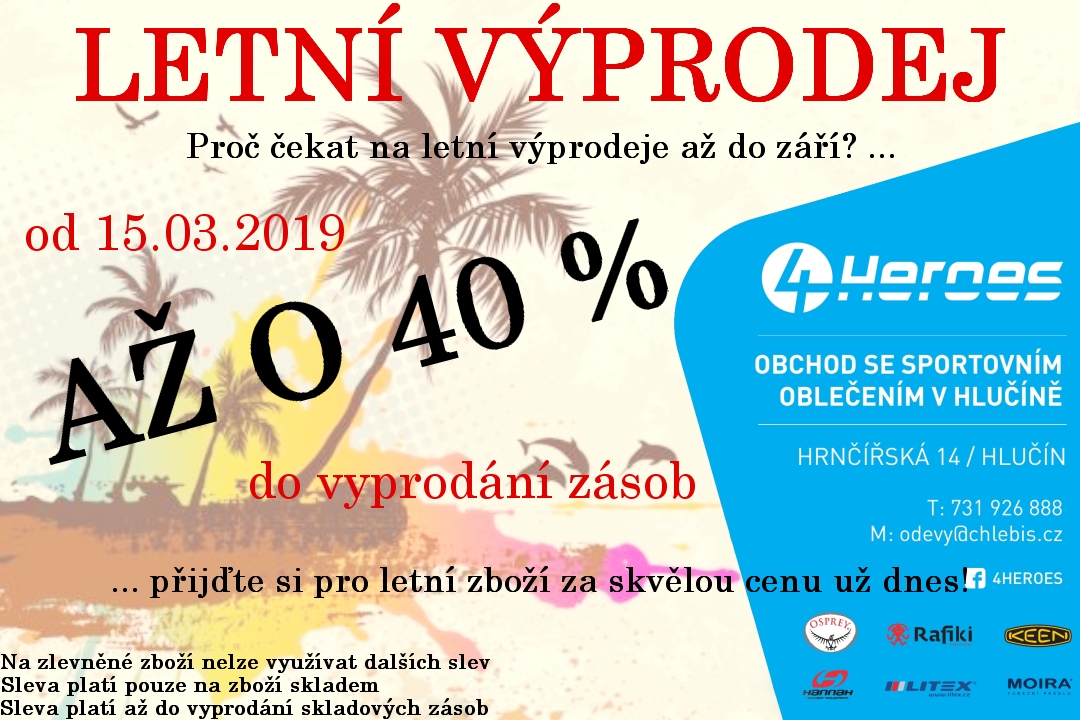 Letní výprodej