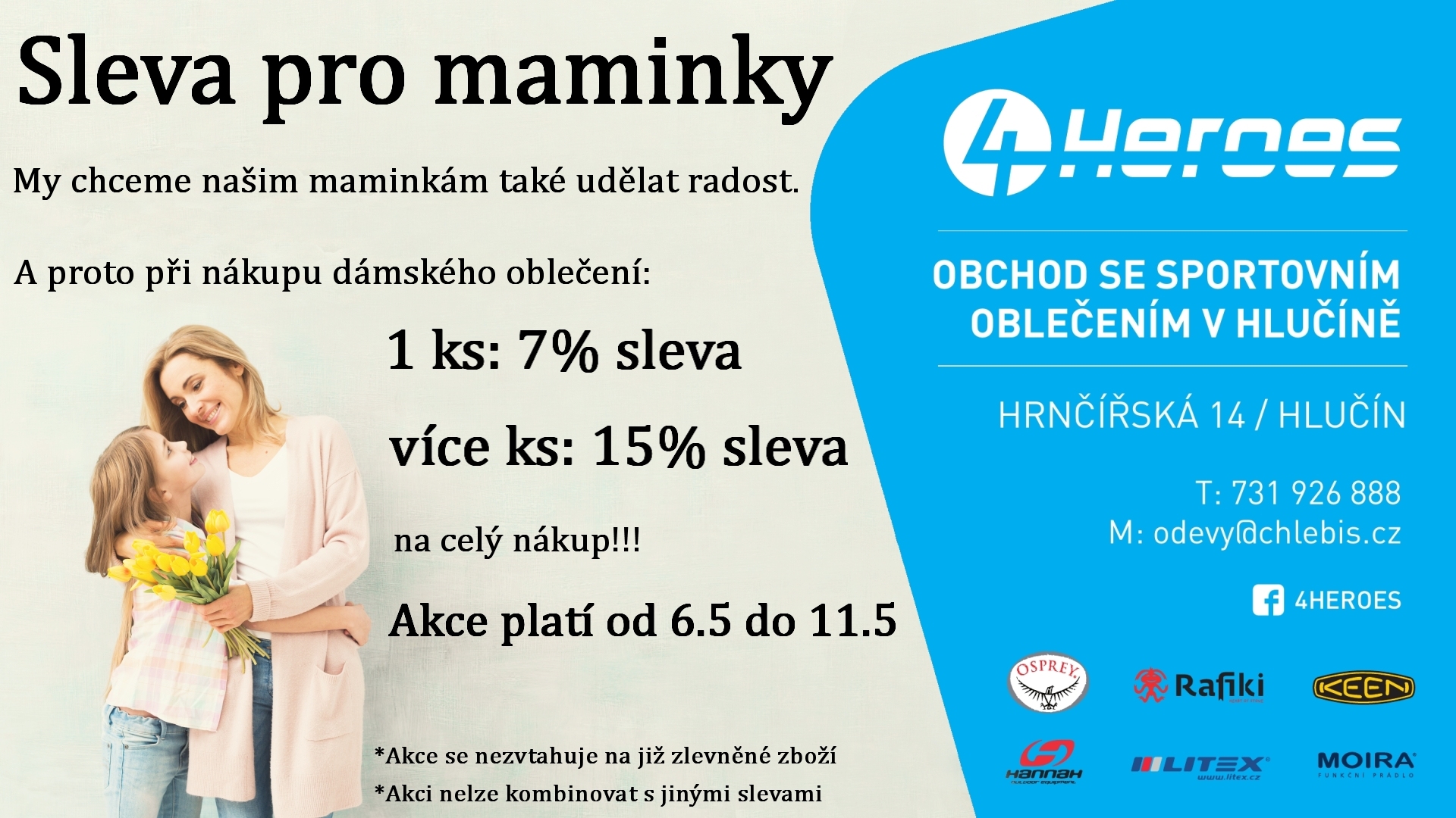 Sleva pro maminky